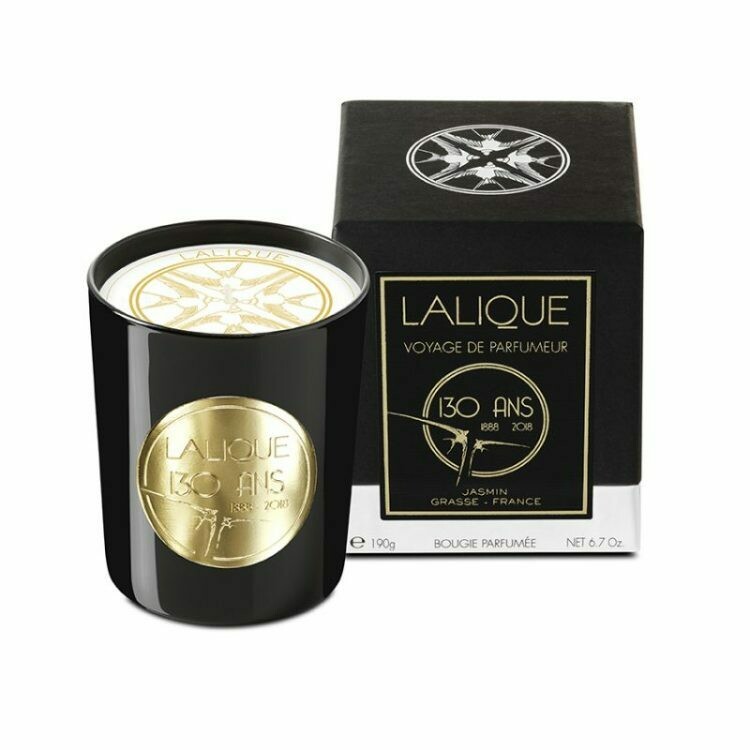 LALIQUE PERFUMED CANDLE 190GR JASMIN EDITION 130YRS