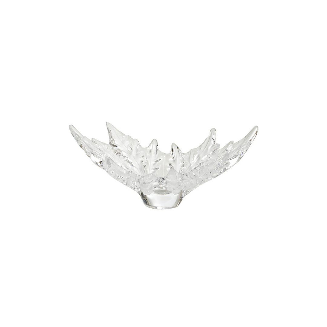 LALIQUE CHAMPS ELYSEES OVAL BOWL CLEAR SM