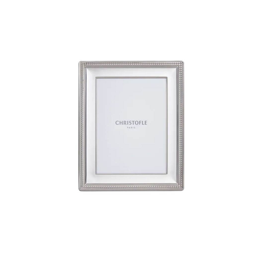 CHRISTOFLE PICTURE FRAME 51/8X7 PERLES