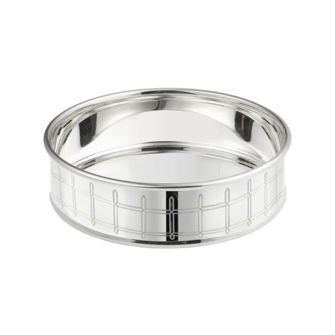 Graphik - Wine Bottle Drip Ring Silver plated