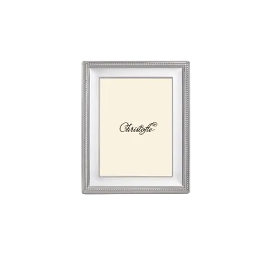 Perles - Silver-Plated Picture Frame 5 x 7 in