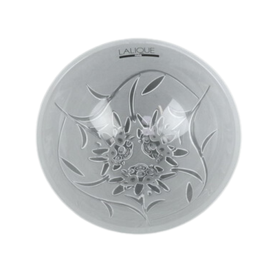LALIQUE EDELWEISS Hollow Bowl Clear (SM)