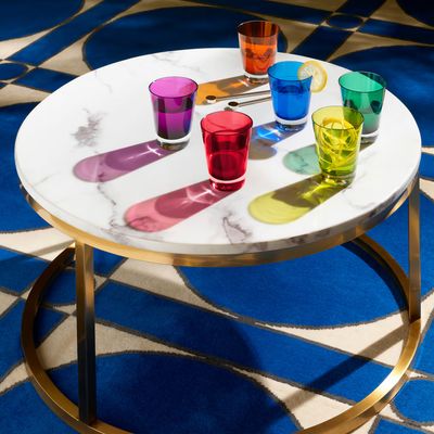 BACCARAT MOSAÏQUE TUMBLERS GREEN SET OF