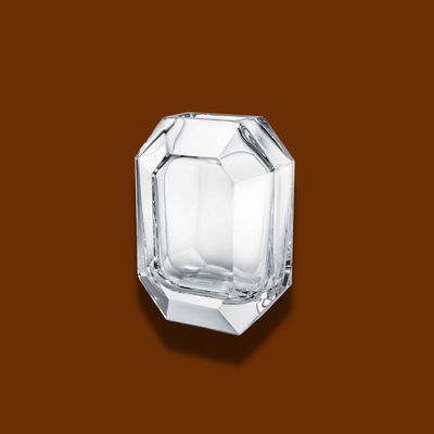 BACCARAT OCTOGONE VASE CLEAR