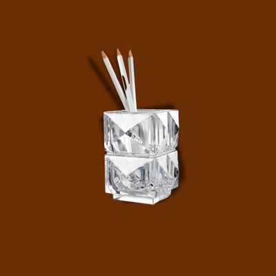 BACCARAT LOUXOR PENCIL HOLDER CLEAR