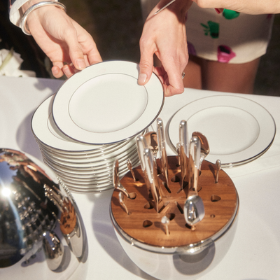 MOOD PARTY -SILVER PLATED FLATWARE SET