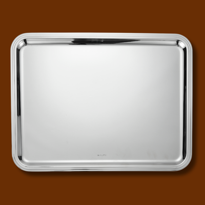 ALBI -SILVER PLATED RECTANGULAR TRAY