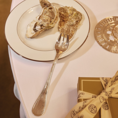 ALBI -SILVER PLATED OYSTER FORK