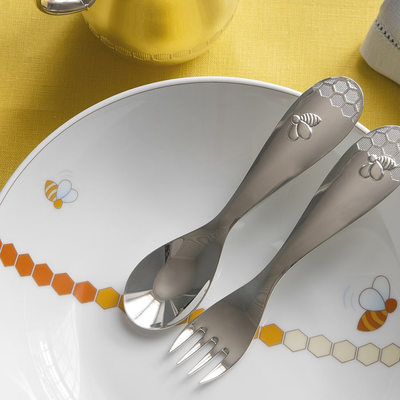BEEBEE -SILVER PLATED FLATWARE SET