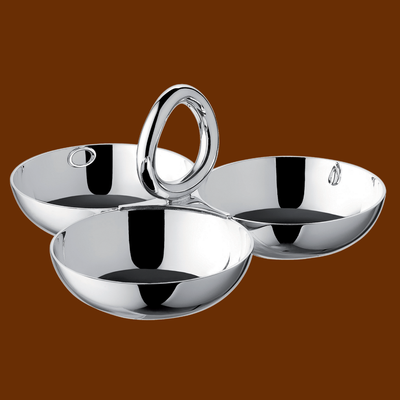 VERTIGO -3 BOWL SNACK DISH