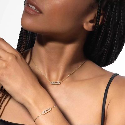 BABY MOVE -DIAMOND NECKLACE PAVÉ