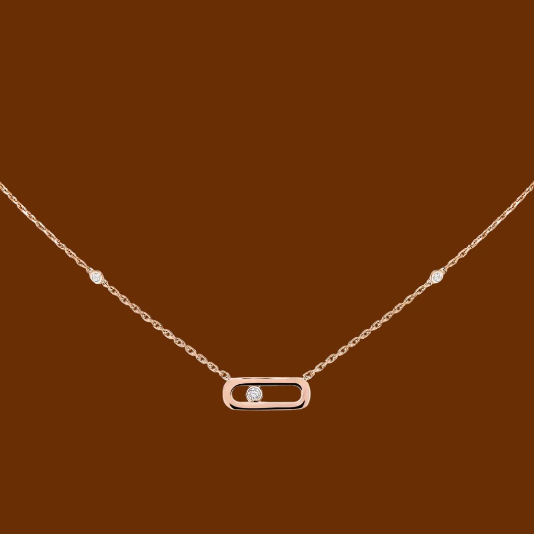 MOVE UNO -DIAMOND NECKLACE