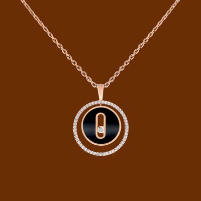 LUCKY MOVE -ONYX NECKLACE
