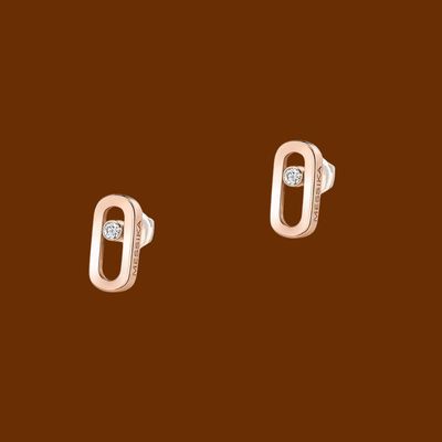 MOVE UNO -DIAMOND STUD EARRING