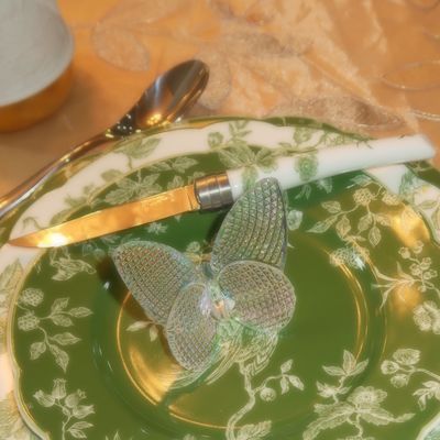 ALBERTINE -MIRROR ARGENT BLADE TABLE KNIFES SET