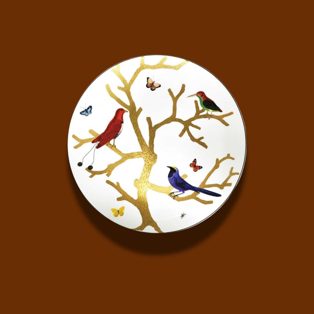 AUX OISEAUX -ULTRA FLAT SERVICE PLATE