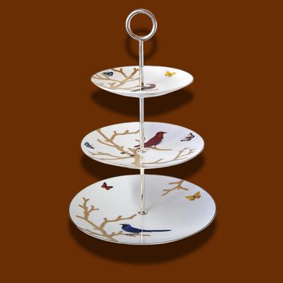 AUX OISEAUX -3 TIER TRAY