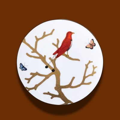 AUX OISEAUX -SALAD PLATE