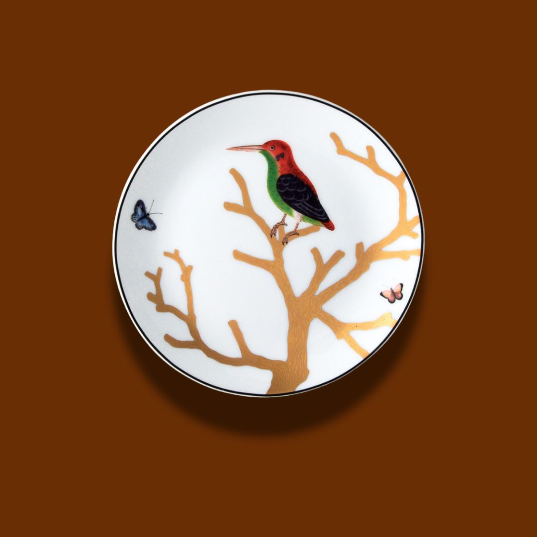 AUX OISEAUX -BREAD &amp; BUTTER PLATE