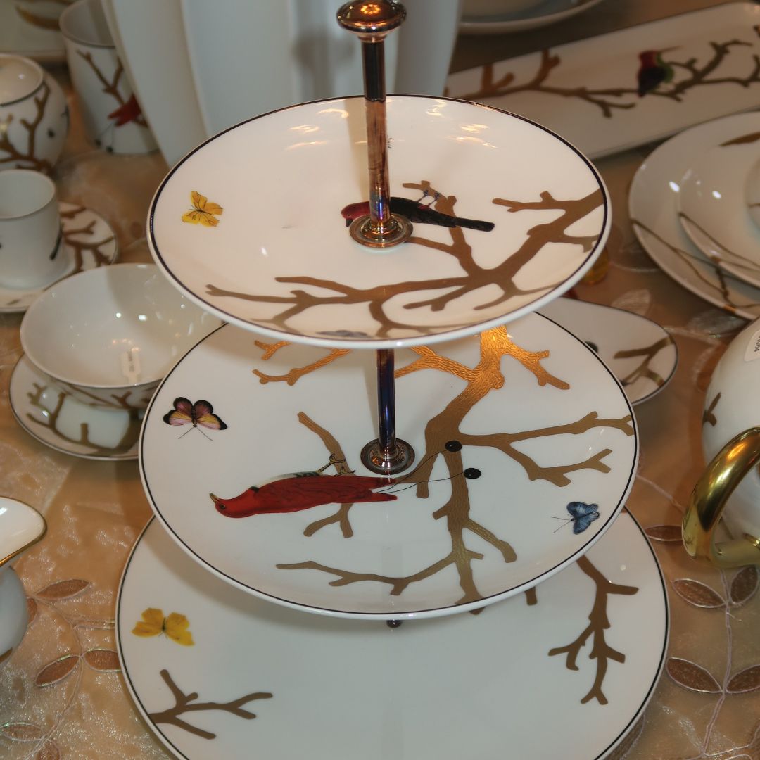 AUX OISEAUX -3 TIER TRAY