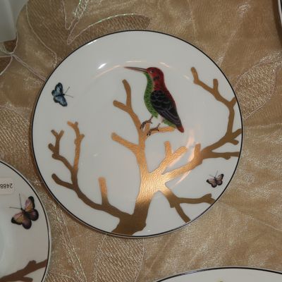 AUX OISEAUX -BREAD &amp; BUTTER PLATE