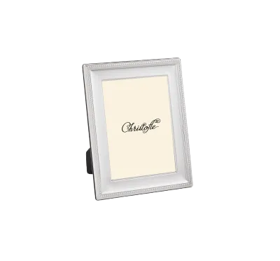 Perles - Silver-Plated Picture Frame 5 x 7 in