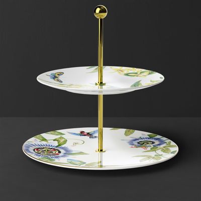 Amazonia etagere, white/multi-coloured