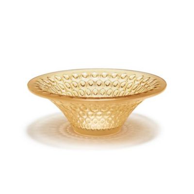 Lalique - Crystal Rayons Bowl (Gold Luster)