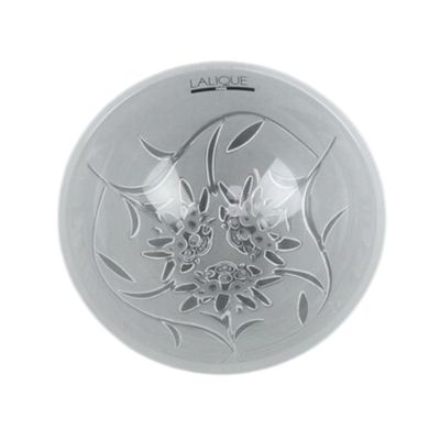 LALIQUE EDELWEISS Hollow Bowl Clear (SM)