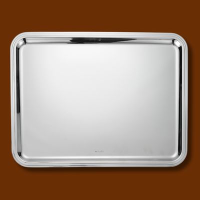 ALBI -SILVER PLATED RECTANGULAR TRAY