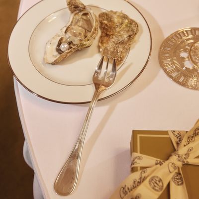 ALBI -SILVER PLATED OYSTER FORK