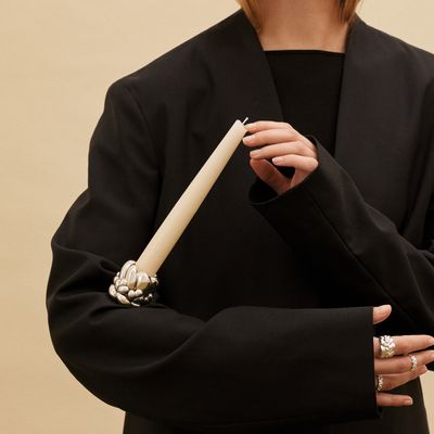 BABYLONE -CANDLE HOLDER + CANDLESTICK