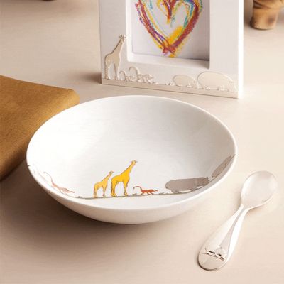 SAVANNE -SILVER PLATED BABY FLATWARE SET
