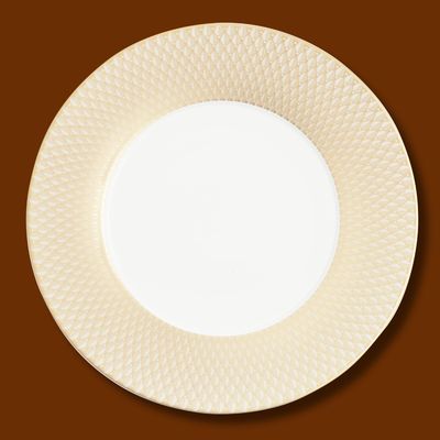 MALMAISON IMPERIALE -PORCELAIN UNDERPLATE GOLD FINISH
