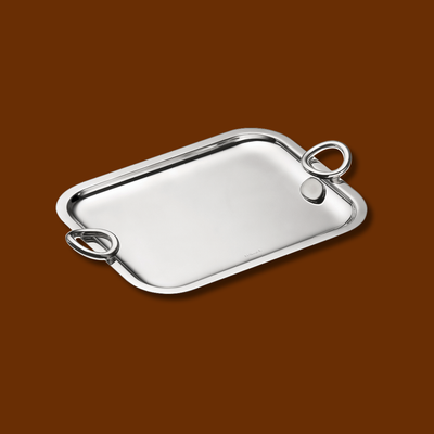VERTIGO- SILVER PLATED TRAY