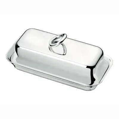 CHRISTOFLE VERTIGO S/P BUTTER DISH W LID