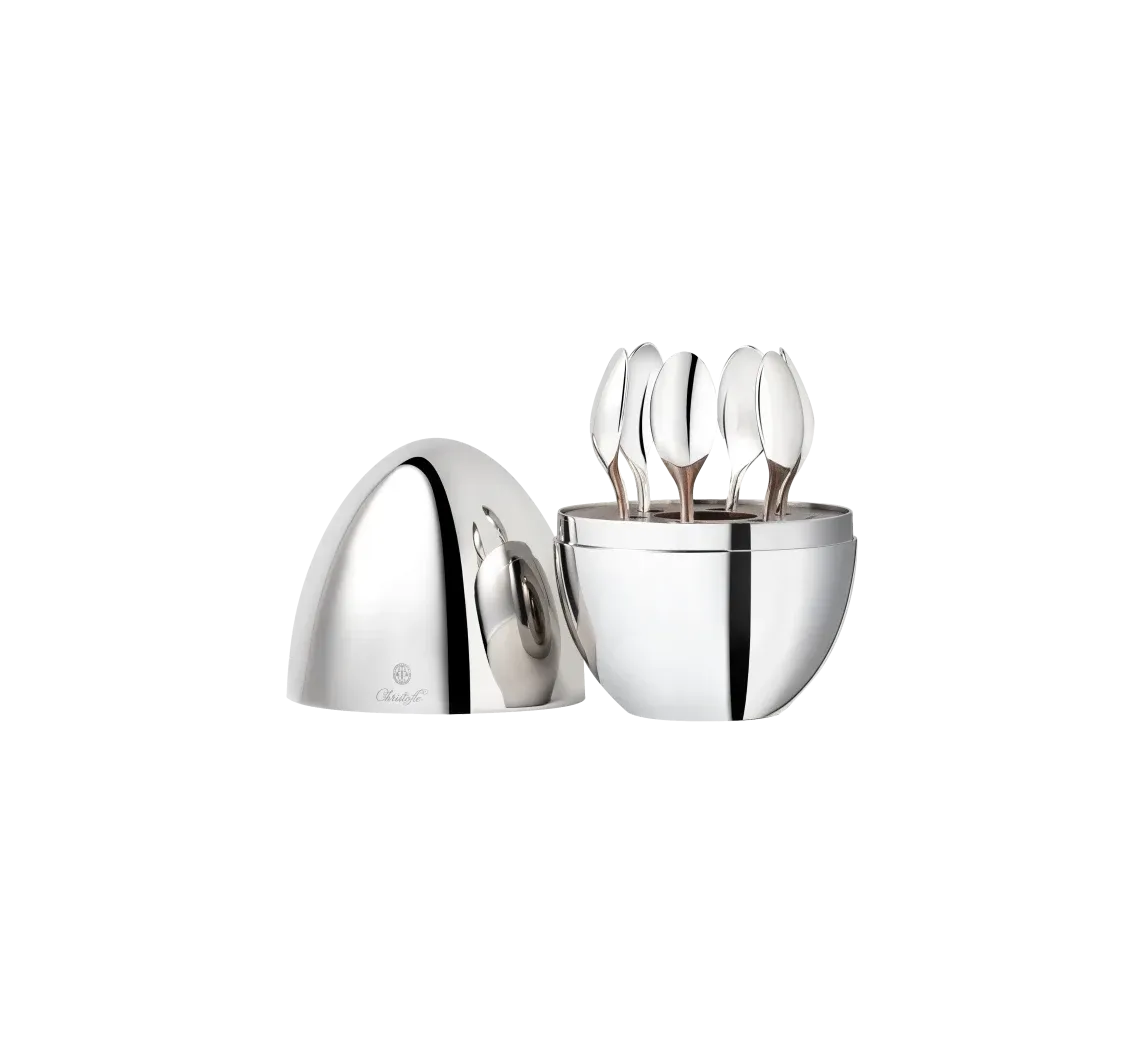 CHRISTOFLE MOOD S/P 6PCS EXPRESSO SET