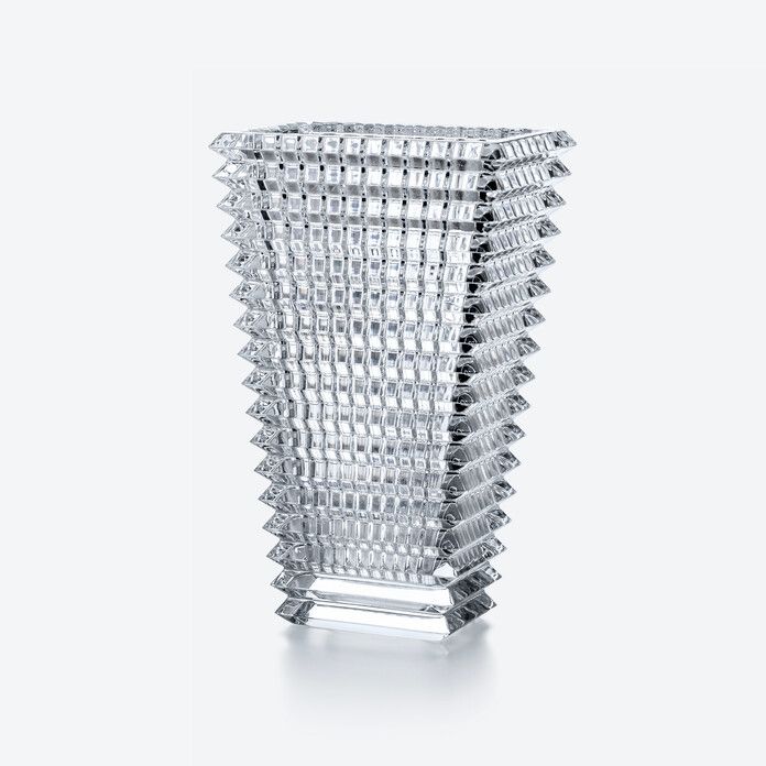 BACCARAT EYE VASE L CLEAR