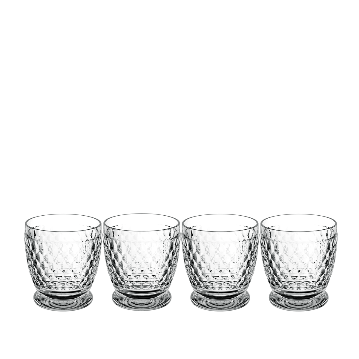 VILLEROY &amp; BOCH B SHOT GLASSES S/4