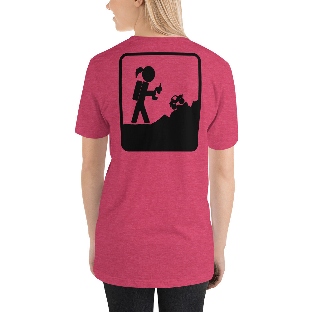 Ladies T-Shirt back print