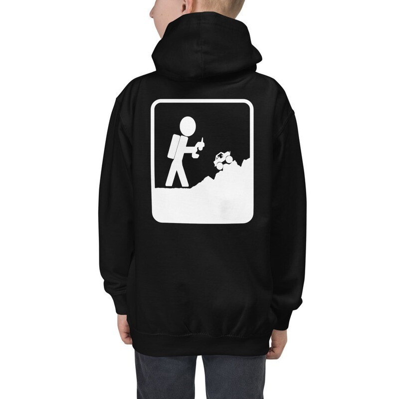Boys Hoodie back print