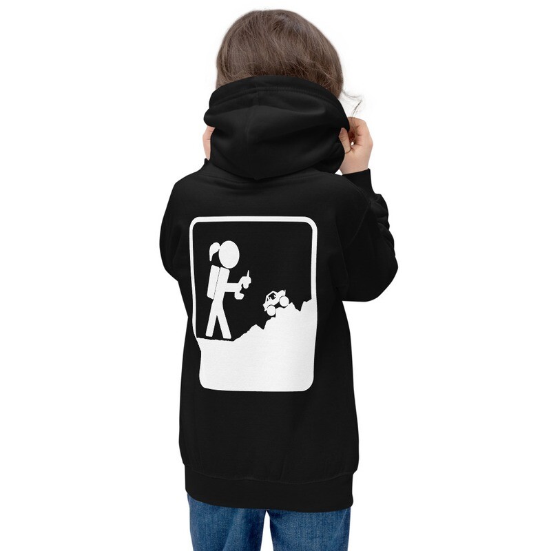 Girls Hoodie back print