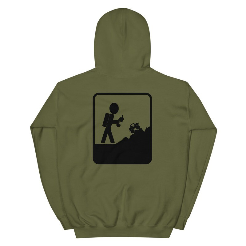 Mens Hoodie (Back Only)