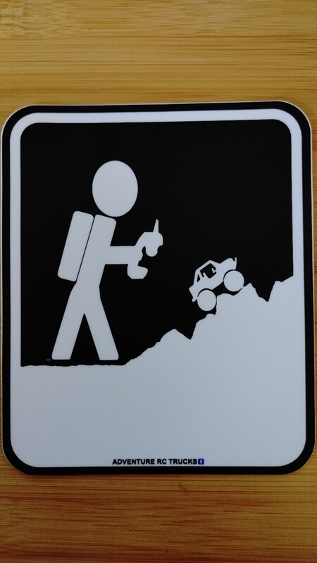 Full size Black Sticker