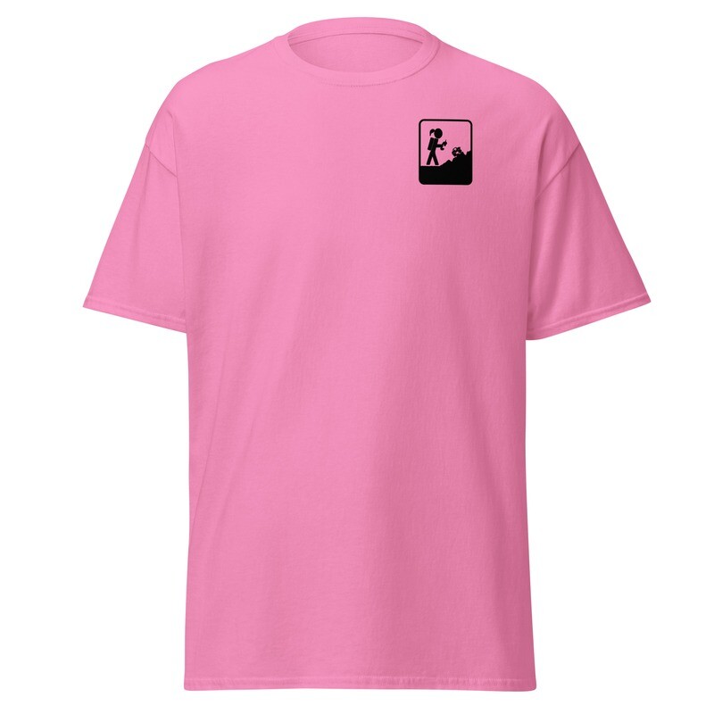 Ladies Logo on Men&#39;s cut tee
