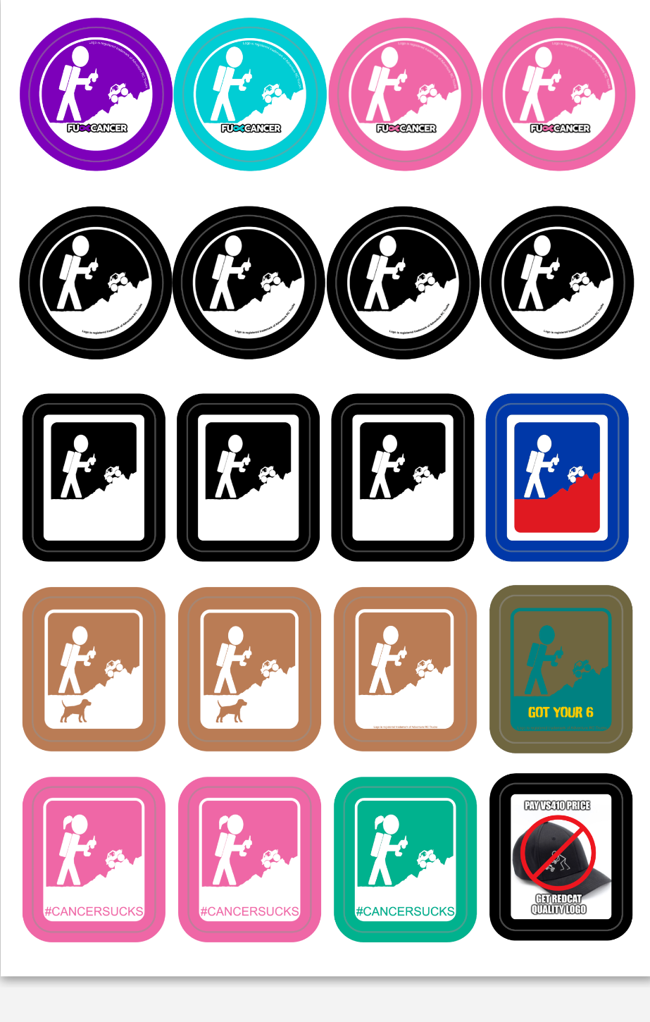 Assorted Sticker sheet