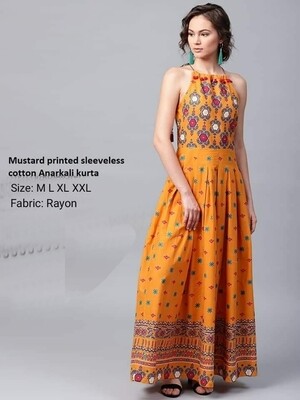 Rayon one peice dress