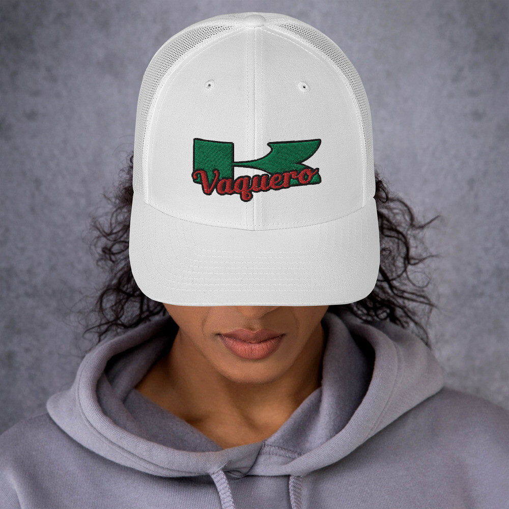 Kawasaki Vaquero Trucker Cap, Color: White