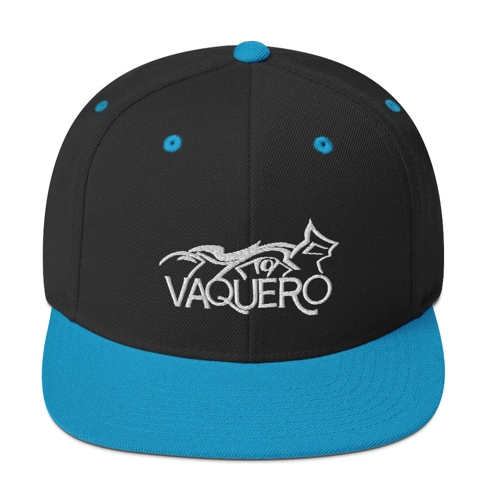 Snapback Hat, Color: Black/ Teal
