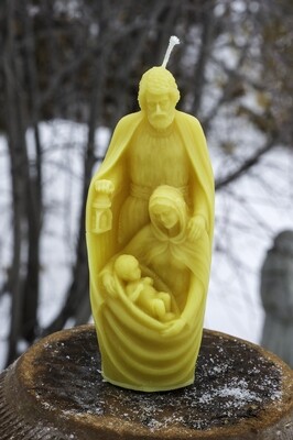 Candle: Holy Family Lg Pillar